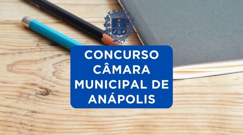 Apostilas Concurso Câmara Municipal de Anápolis - GO: 15 vagas 1 Concurso Câmara Municipal de Anápolis, Câmara Municipal de Anápolis, Apostilas Concurso Câmara Municipal de Anápolis