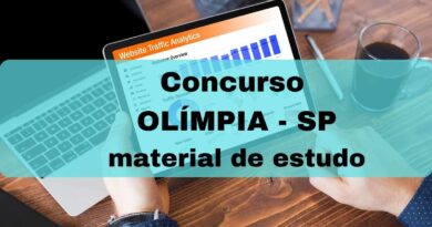 concurso olímpia sp, material de estudo olímpia sp, concurso prefeitura de olímpia