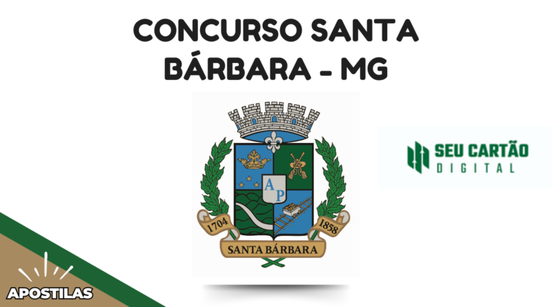 Apostilas Concurso Santa Bárbara - MG