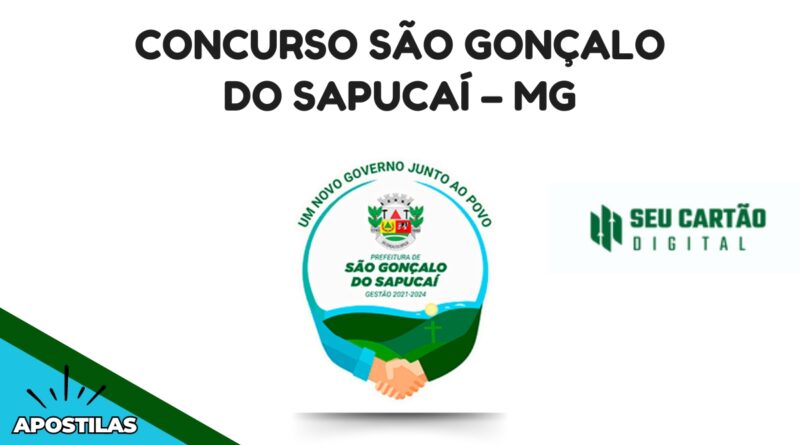 Concurso Câmara de São Gonçalo do Sapucaí – MG