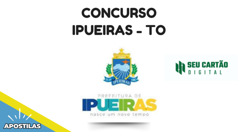 Apostilas Concurso Ipueiras - TO 2024: materiais disponíveis 1 Concurso Ipueiras - TO