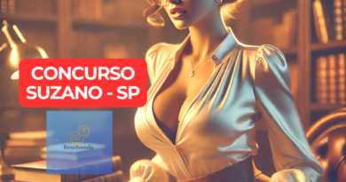 Concurso Suzano 2025 (SP) tem dois editais: veja apostilas 2 Concurso Suzano 2025